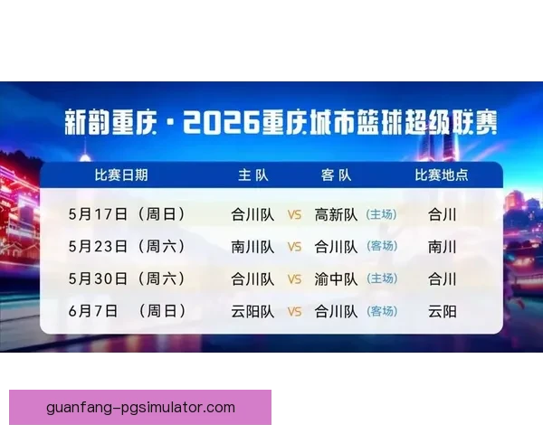 重庆超级联赛最新比分揭晓各队赛况全面解析与战况回顾